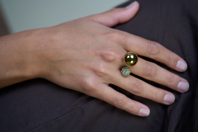 Dual Sphere Ring