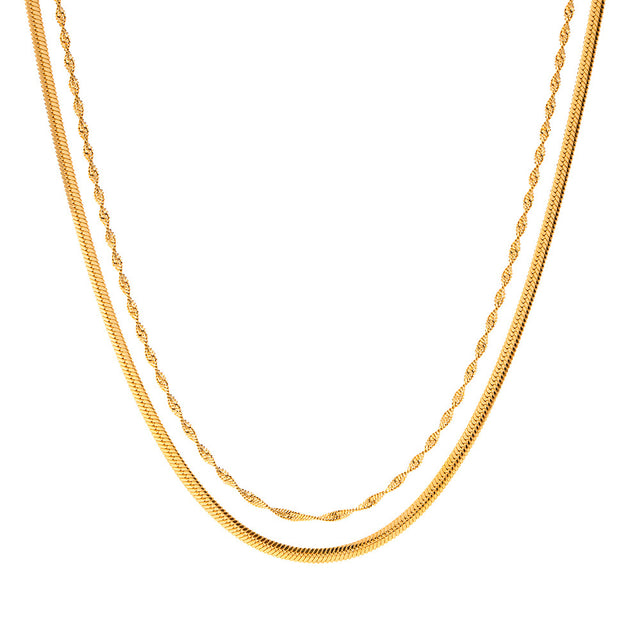 Layered Chain Necklace