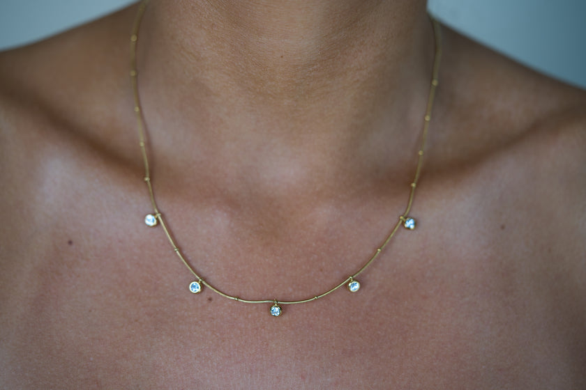 Charm Drop Necklace