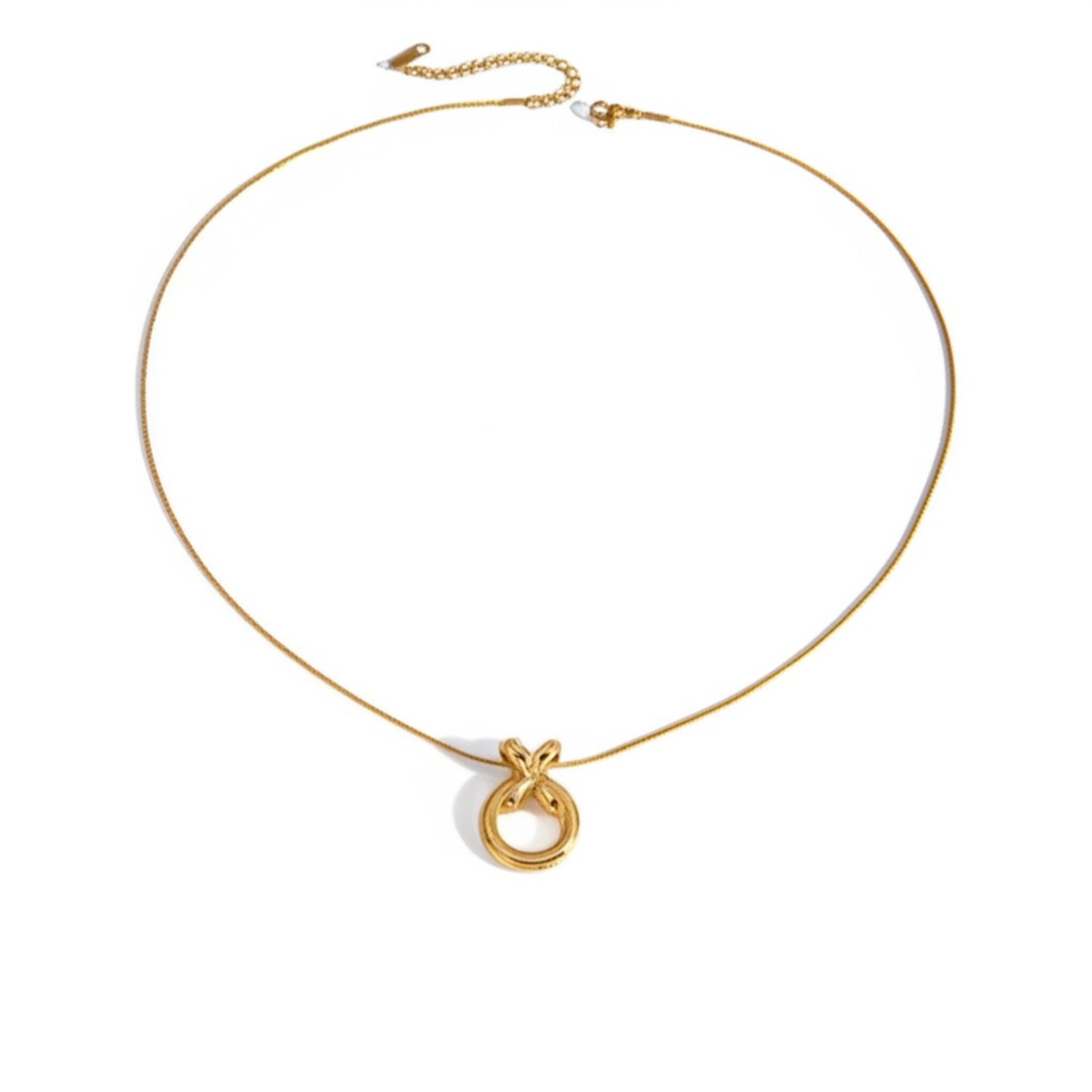Circle Pendant Necklace