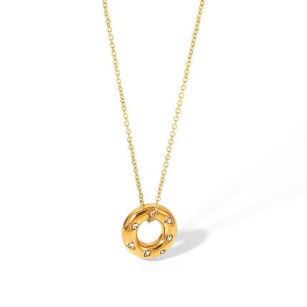 Halo Circle Necklace