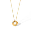 Halo Circle Necklace