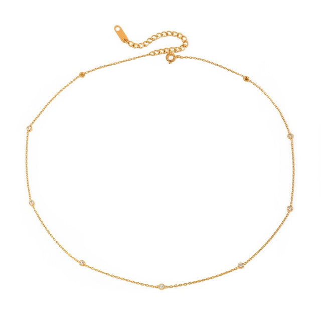 Dainty Crystal Necklace