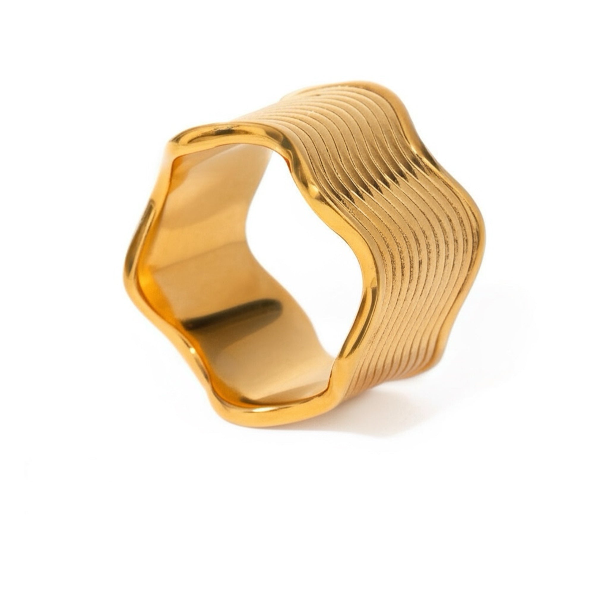 Sculpt Wave Ring