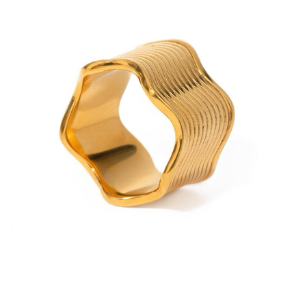 Sculpt Wave Ring