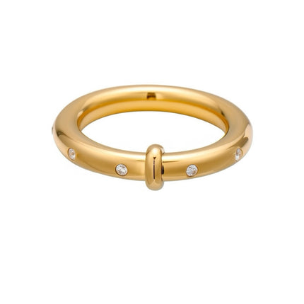 Crystal Loop Ring