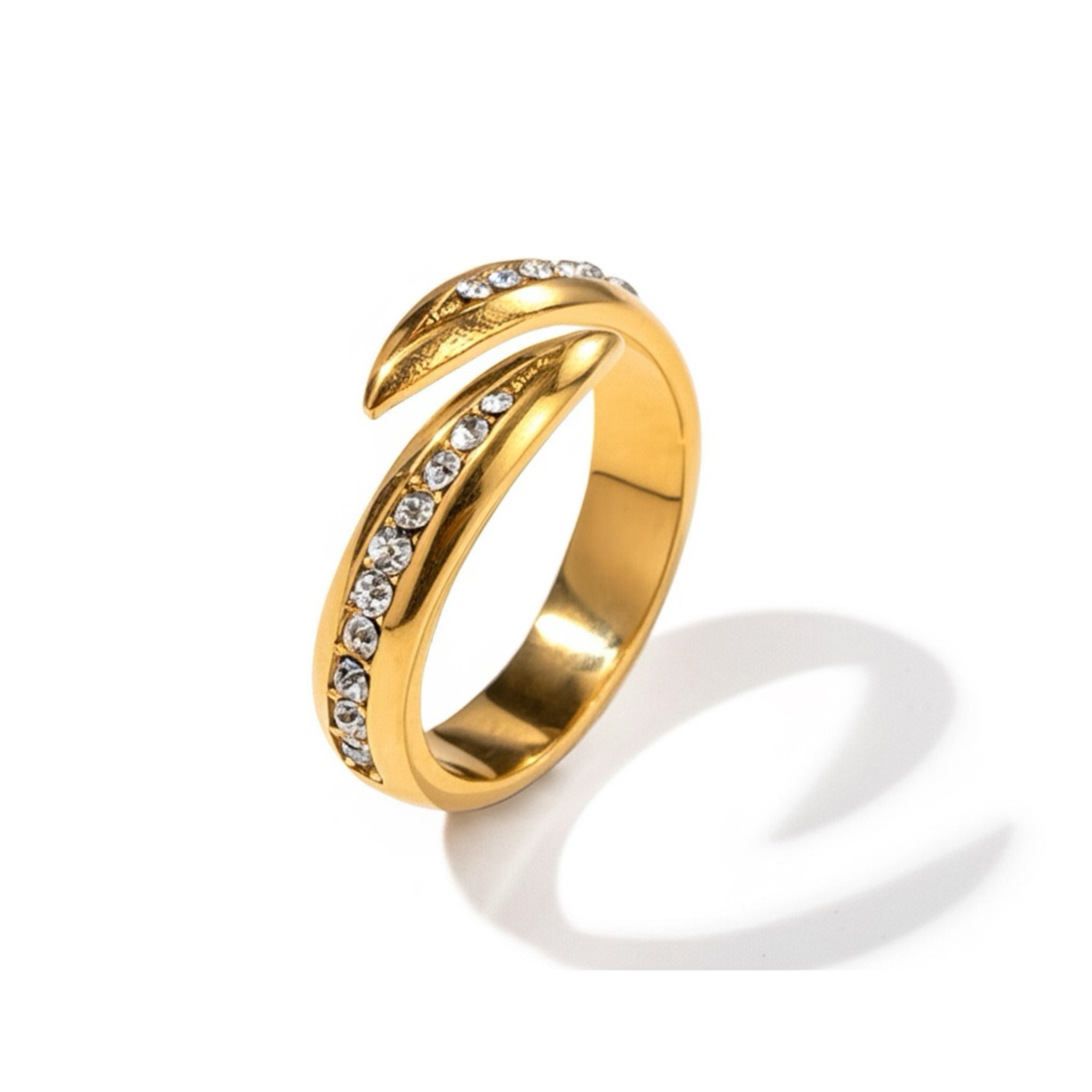 Twist Crystal Ring